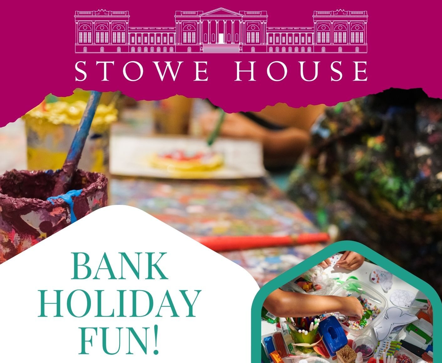 Poster details august bank holiday children's crafts