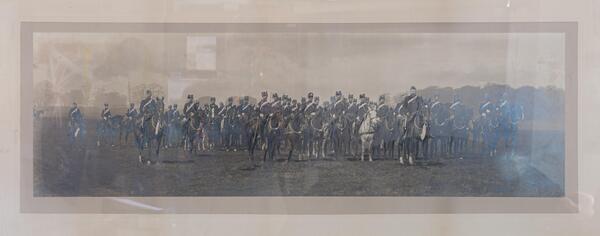 Aquatints of Bucks Hussars