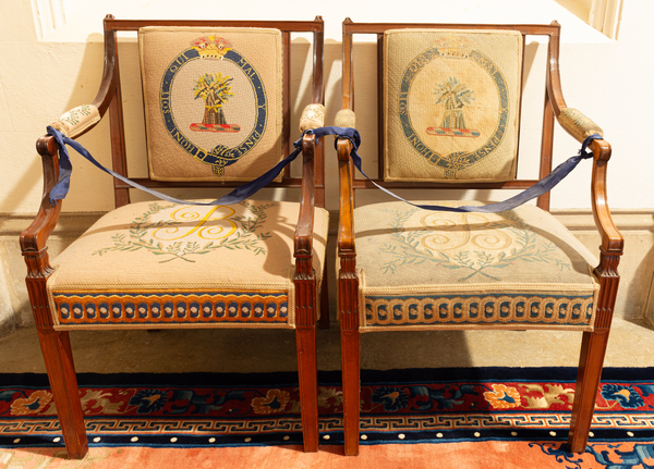 Mahogany Armchairs