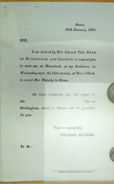 Request for Clergy to meet Her Majesty