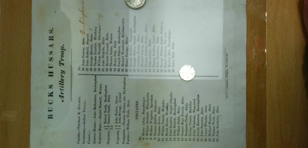 Bucks Hussars Artillery Troop