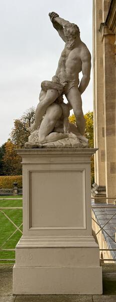 Samson slaying a Philistine