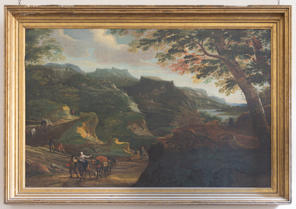 An Extensive Mountain Landscape