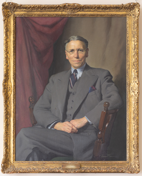 Portrait of J.F Roxburgh