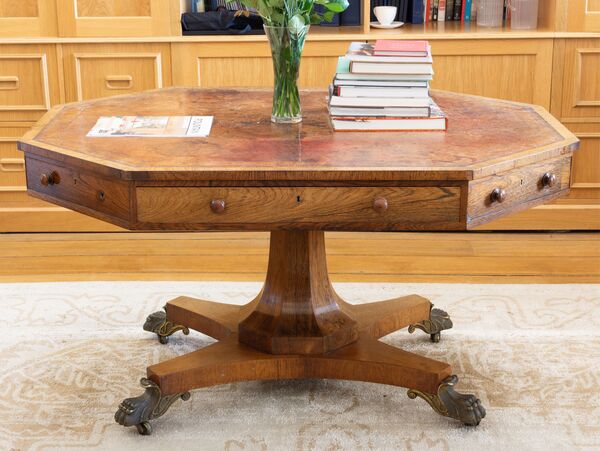 Rosewood Library Table